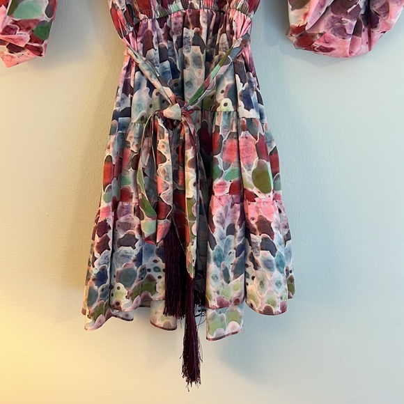 Alexis S Damiana Crepe Water Color Dress Revolve - Picture 2 of 4